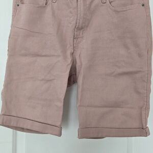 Old Navy Pink and Green Bermuda Shorts